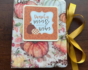 Handmade Thanksgiving Photo Album – Autumn Harvest Memories