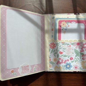 She's so lovely Handmade Photo Album, Scrapbook Memory book, princess photo album image 9