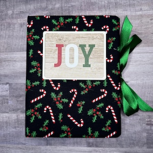 JOY - Christmas Photo Album, Christmas memory book, Christmas housewarming gift, Christmas family gift, gift for a Christmas