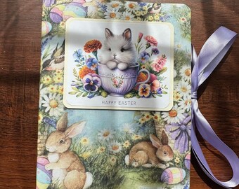 Happy Easter -  Handmade Photo Album, Scrapbook Memory book, Easter photo album