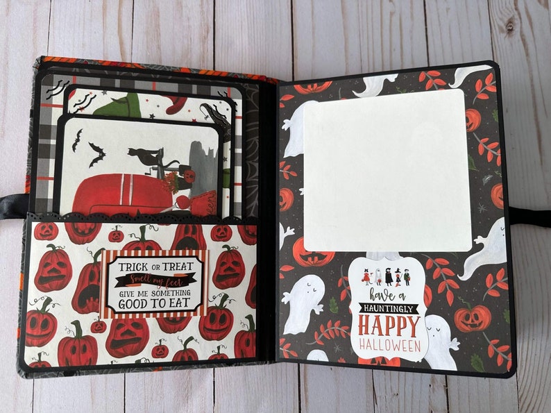 Trick or Treat beautiful Halloween photo album image 2