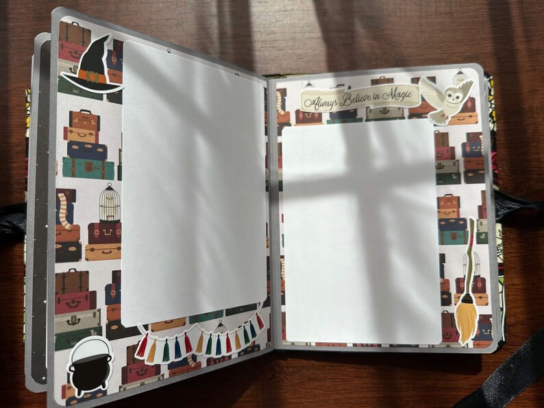 Adventure Begin a magic photo album with a Harry Potter theme image 8