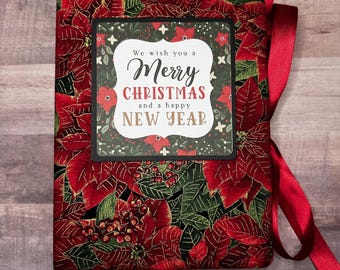 Handmade Christmas Photo Album – Holiday Memory Book