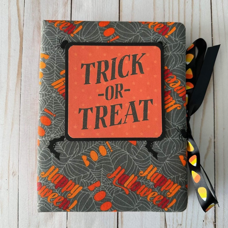 Trick or Treat beautiful Halloween photo album image 1