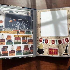 Adventure Begin a magic photo album with a Harry Potter theme image 2