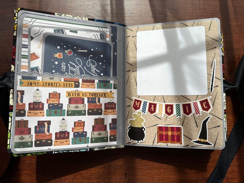 Adventure Begin a magic photo album with a Harry Potter theme image 2