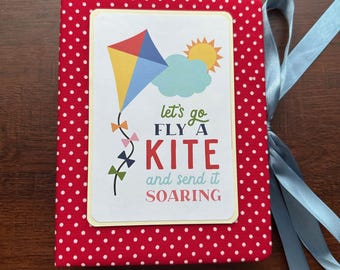 Handmade Summer Photo Album – Kite Design Memory Book