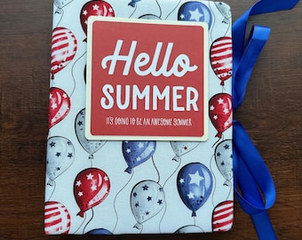 Handmade Summer Photo Album – Unique Keepsake Memory Book