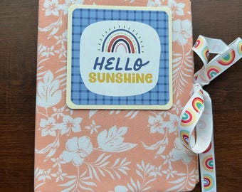 Handmade Summer Photo Album - Vacation Memory Book