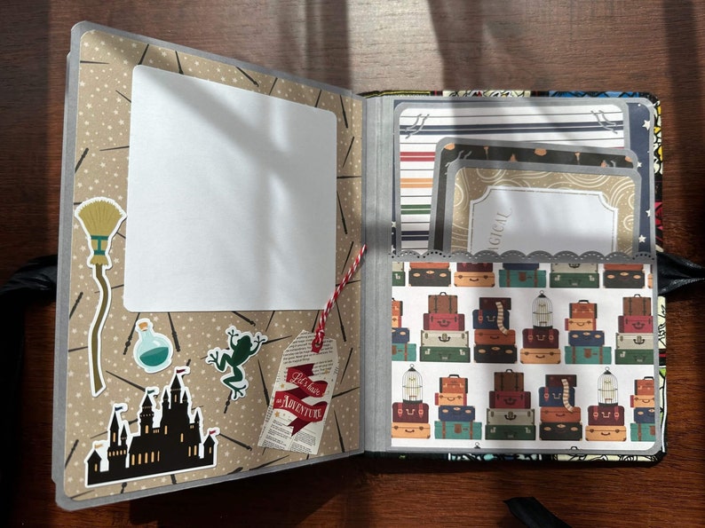 Adventure Begin a magic photo album with a Harry Potter theme image 9