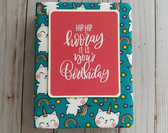 Hip hip hooray, it is your birthday - photo album for a girl