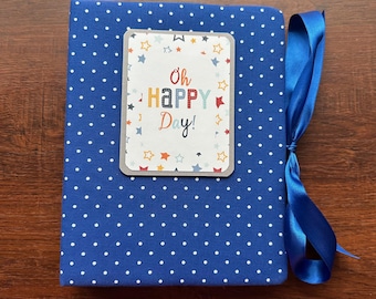 Handmade Birthday Photo Album, Unique Keepsake Gift