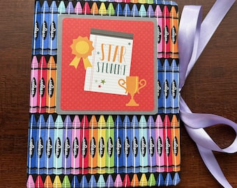 Handmade Star Student Photo Album – School Memory Keepsake