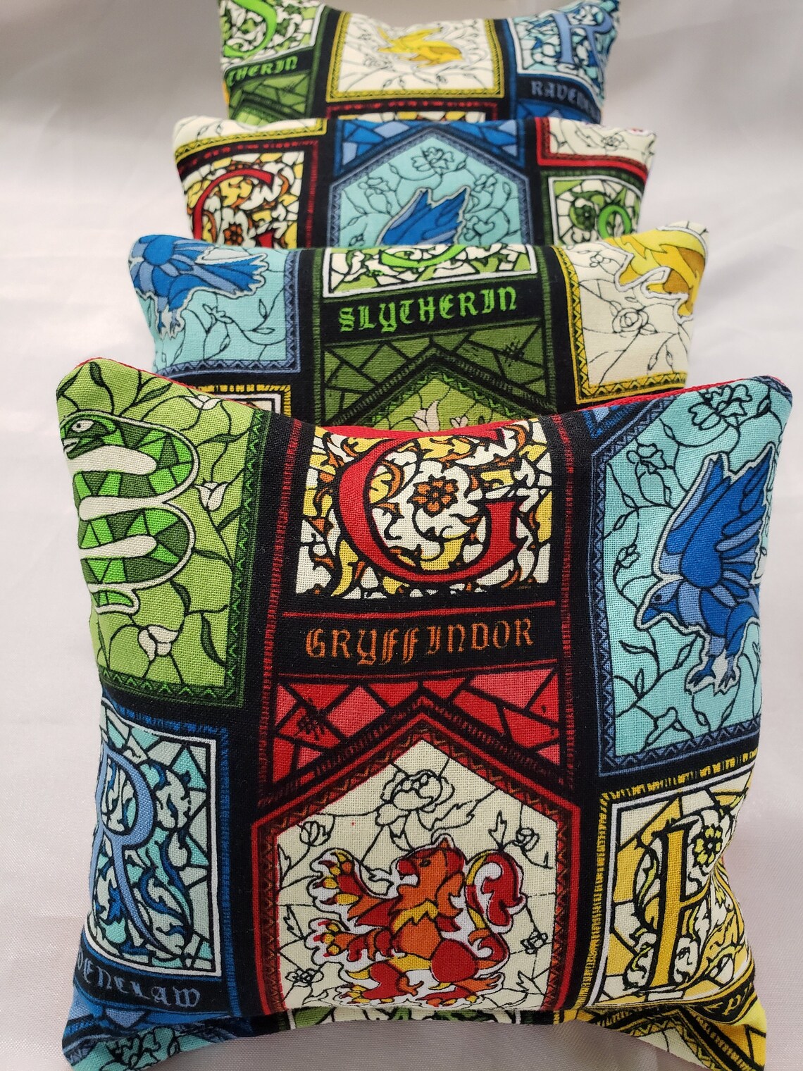 8 Harry Potter Hole Bags Harry Potter bean bags gryffindor Etsy