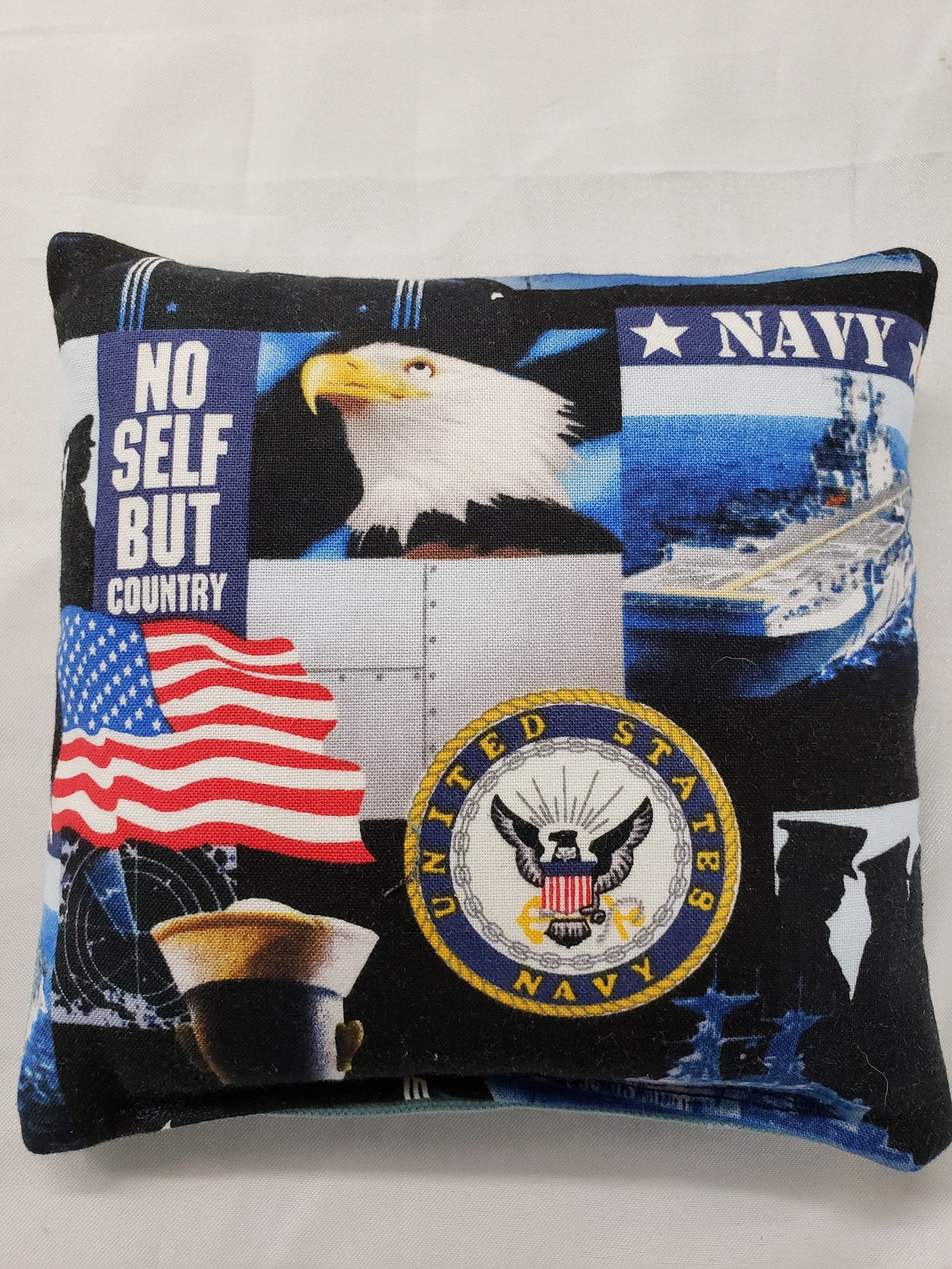 4 US Navy Corn Hole Bags Navy Bean Bag US Navy Bean Bag Etsy
