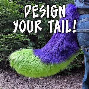 Cola de perro meneo de color personalizado