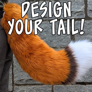 Custom Color Waggy Fox Tail
