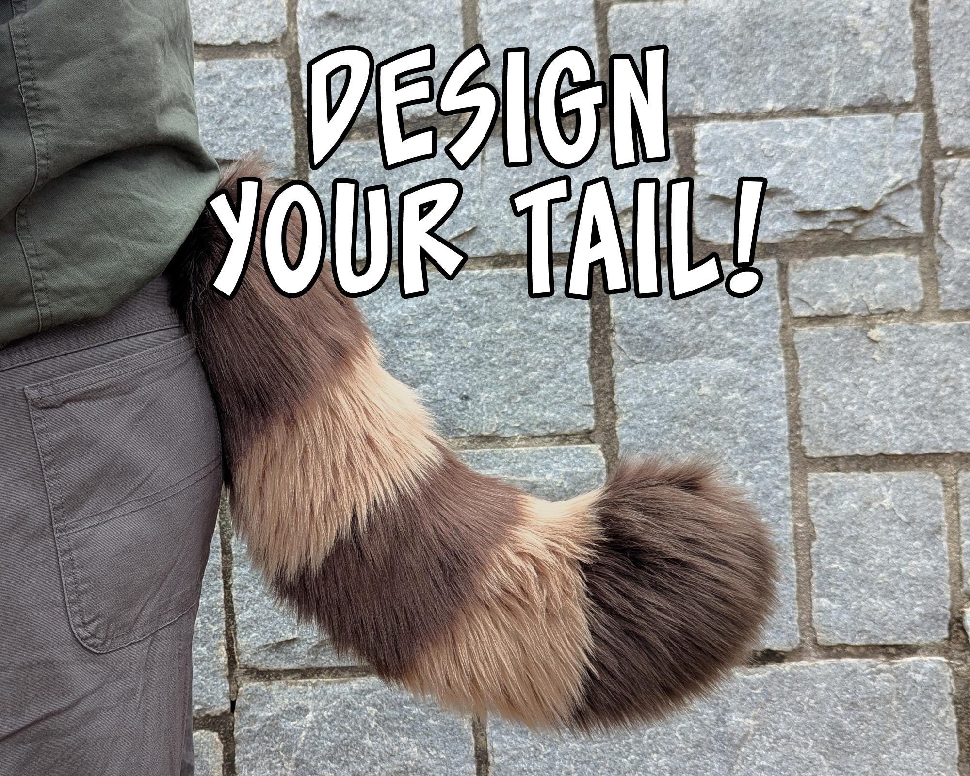 Custom Color Striped Tail - Etsy