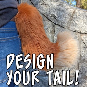 Custom Color Small Waggy Tail