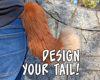Custom Color Small Waggy Tail