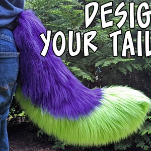 Custom Color Waggy Canine Tail