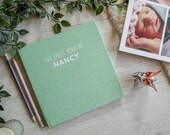The First Year of You (Wild Design) - Baby Journal and Memory Book - Personalised, Custom, Bespoke - Lockdown Baby Gift