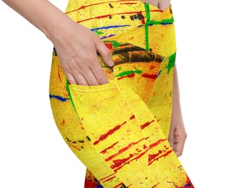 Leggings croisés avec poches - Traces Hot