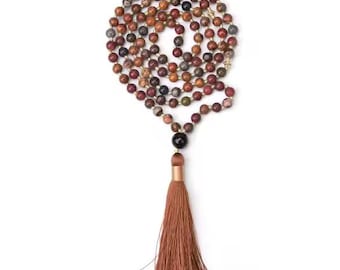 108 Mala de jaspe marrón