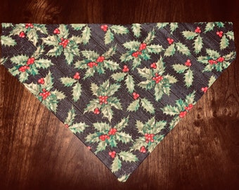 Holiday Holly Christmas Bandana