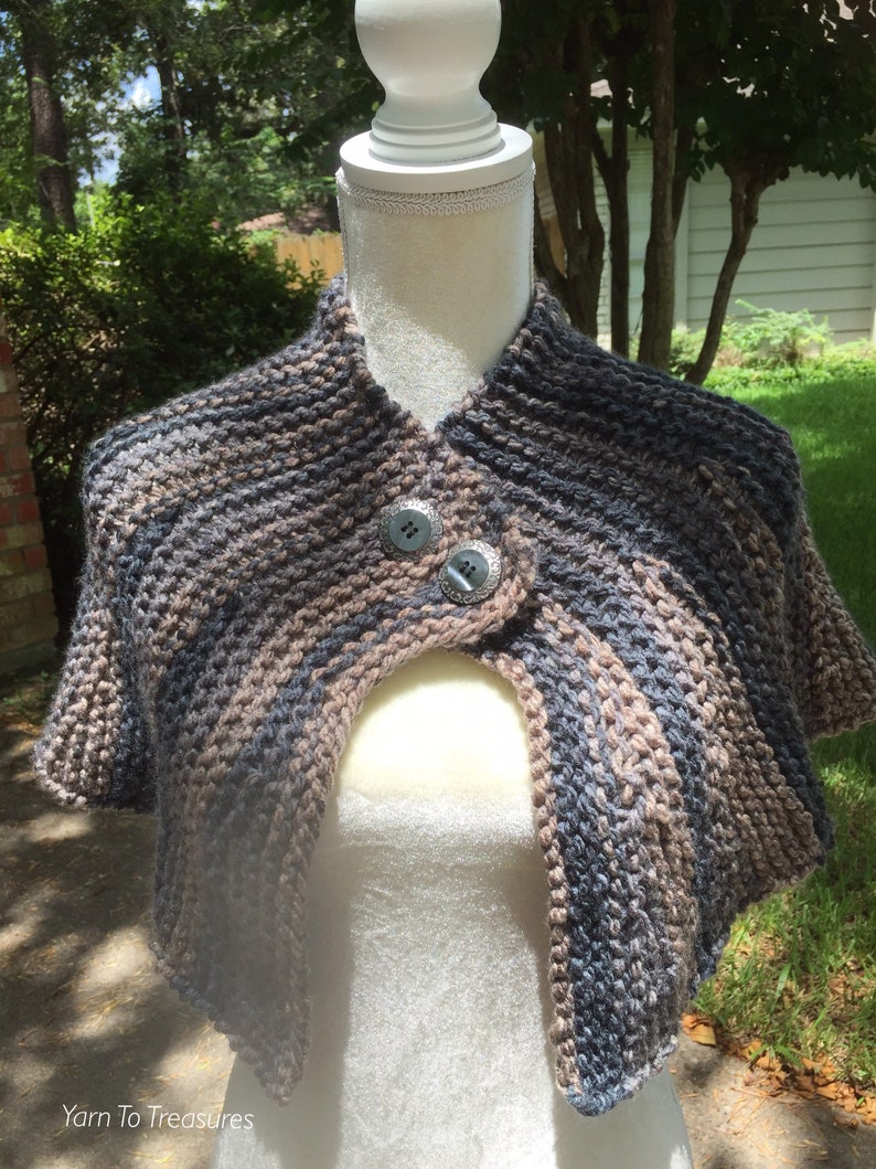 Hand Knit Bree/'s Cape Outlander Inspired Hand Knit Outlander Inspired Brianna/'s Cape Brianna Outlander Inspired Capelet
