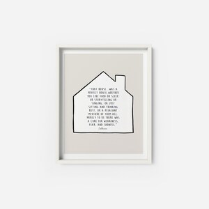 Esa casa era una casa gris perfecta