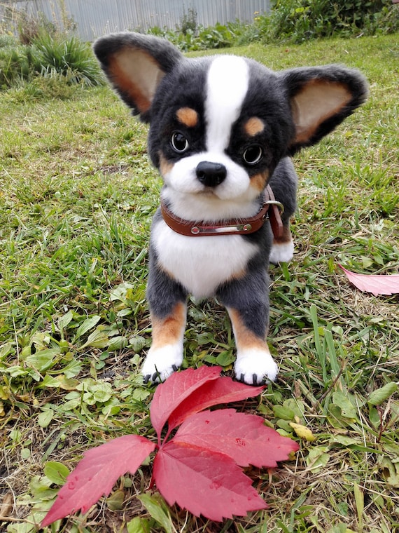 lifelike stuffed chihuahua