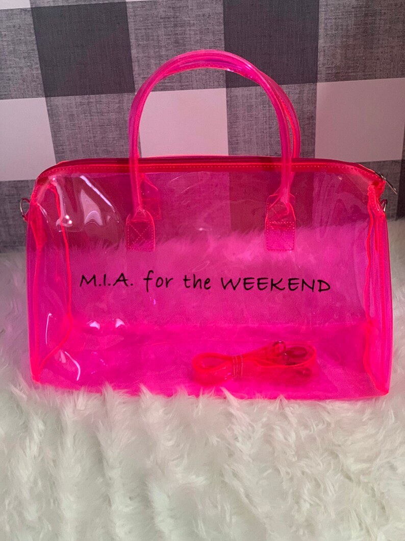 Spend the night bag Overnight Bag Spinnanight Bag Carry On Etsy