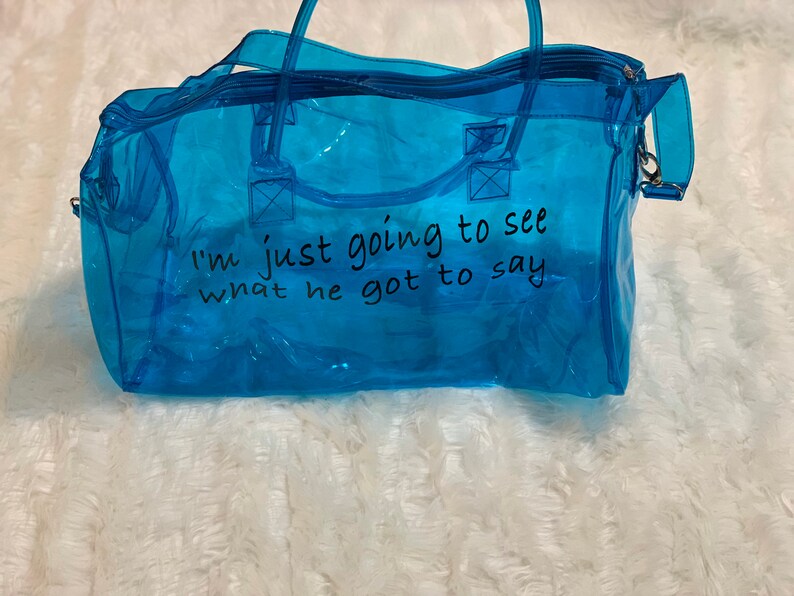 Spend the night bag Overnight Bag Spinnanight Bag Carry On Etsy