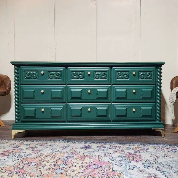 9 Drawer Dresser - Etsy