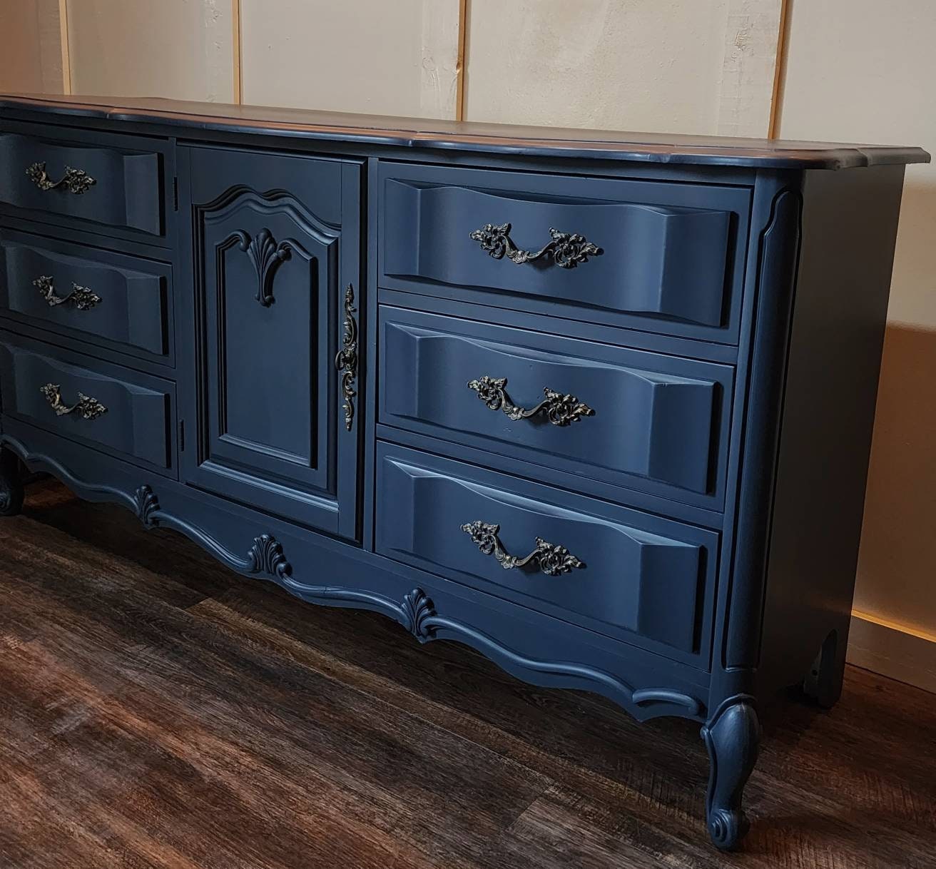 Navy Blue Bedroom Dresser