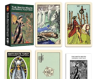 Smith-Waite tarot deck | Cartomancy | Divination Tool | Oracle Cards | Major Arcana | Guide book | Pagan | Witch Magic
