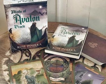 Mists of Avalon oracle | Cartomancy | Divination Tool | Tarot Deck | Major Arcana | Guide book | Pagan | Witchy | Magic