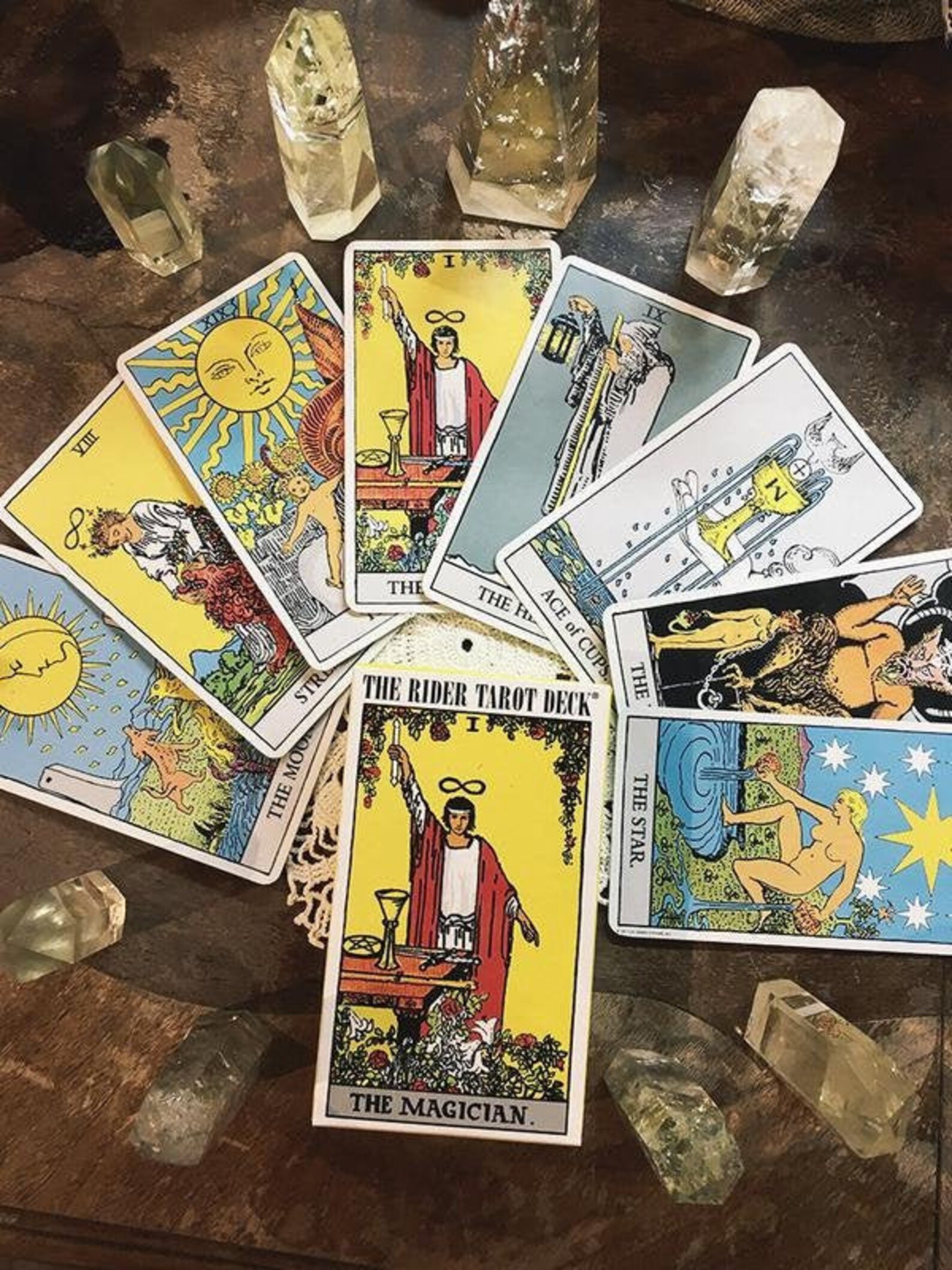 Rider waite Tarot Deck Cartomancy Divination Tool Oracle Etsy