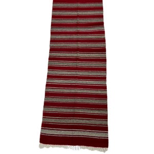 Kilim Runner Rug, Malatya Kilim, Hallway Runner, Long Kilim, Turkish Kilim, Vintage Runner, 8 x 3 feet Runner, Striped Kilim