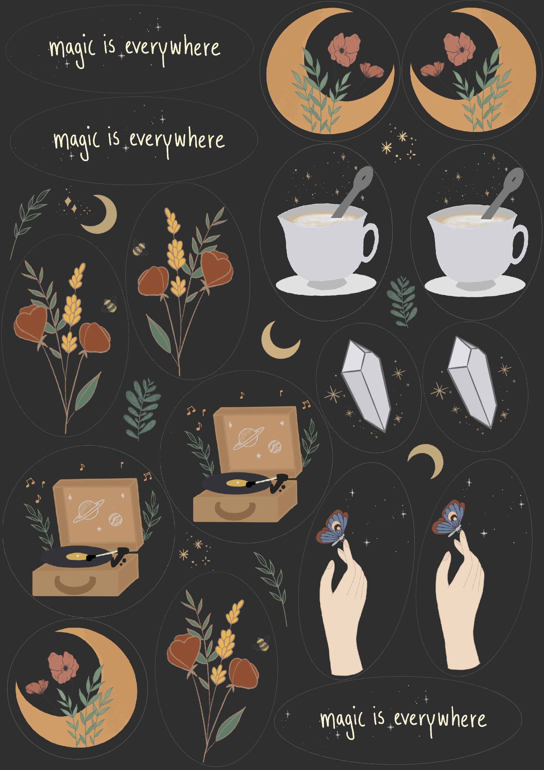 stickers for journaling weekly planning letter writing etsy