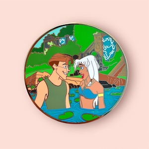 Milo and Kida Disney Fantasy Pin Atlantis “Sweet heart series”