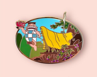 Mudkas Meat Hut Emperors New Groove Fantasy Pin