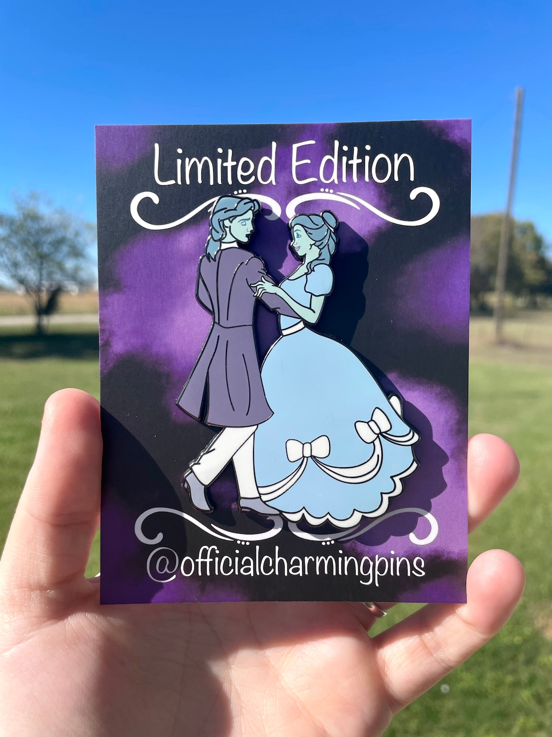 Haunted Mansion Ballroom Dancers “belle and Adam” - Etsy