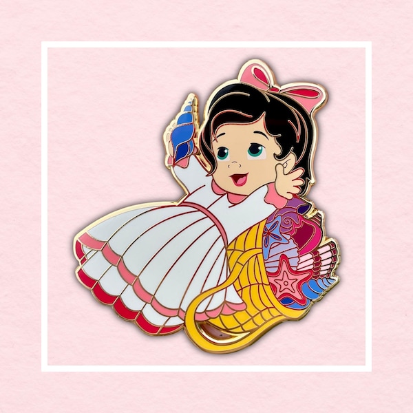 Baby Melody 2.0  Disney Fantasy Pin The little mermaid 2