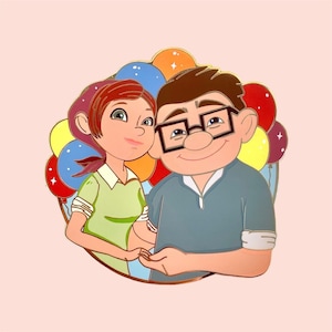 Carl and Ellie “Up Up and Away” fantasy pin
