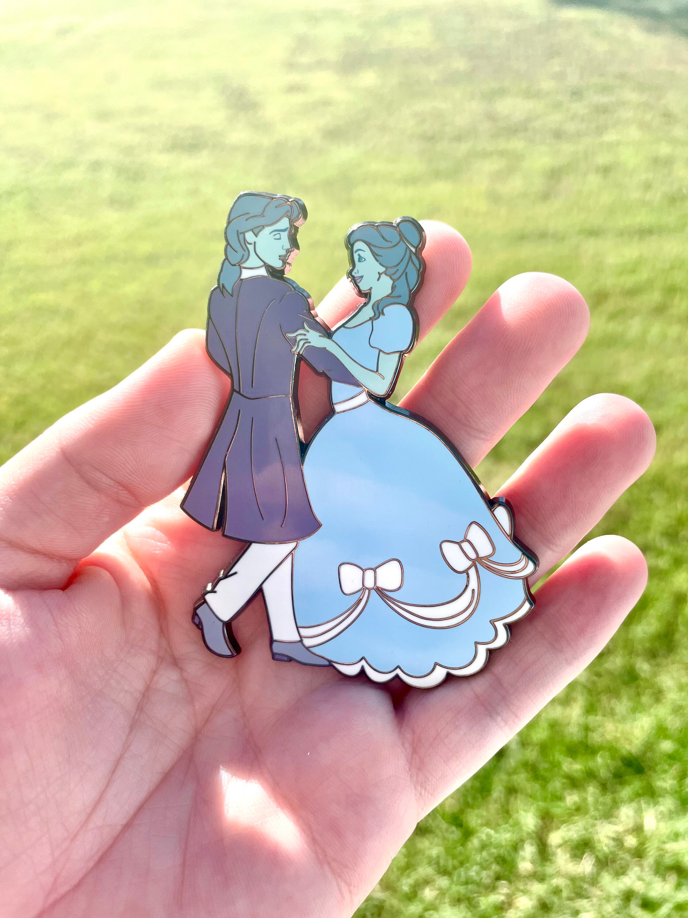 Haunted Mansion Ballroom Dancers “belle and Adam” - Etsy