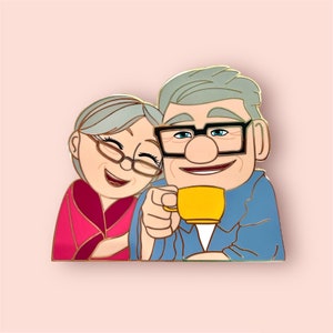 Carl and Ellie “Morning Coffee” fantasy pin
