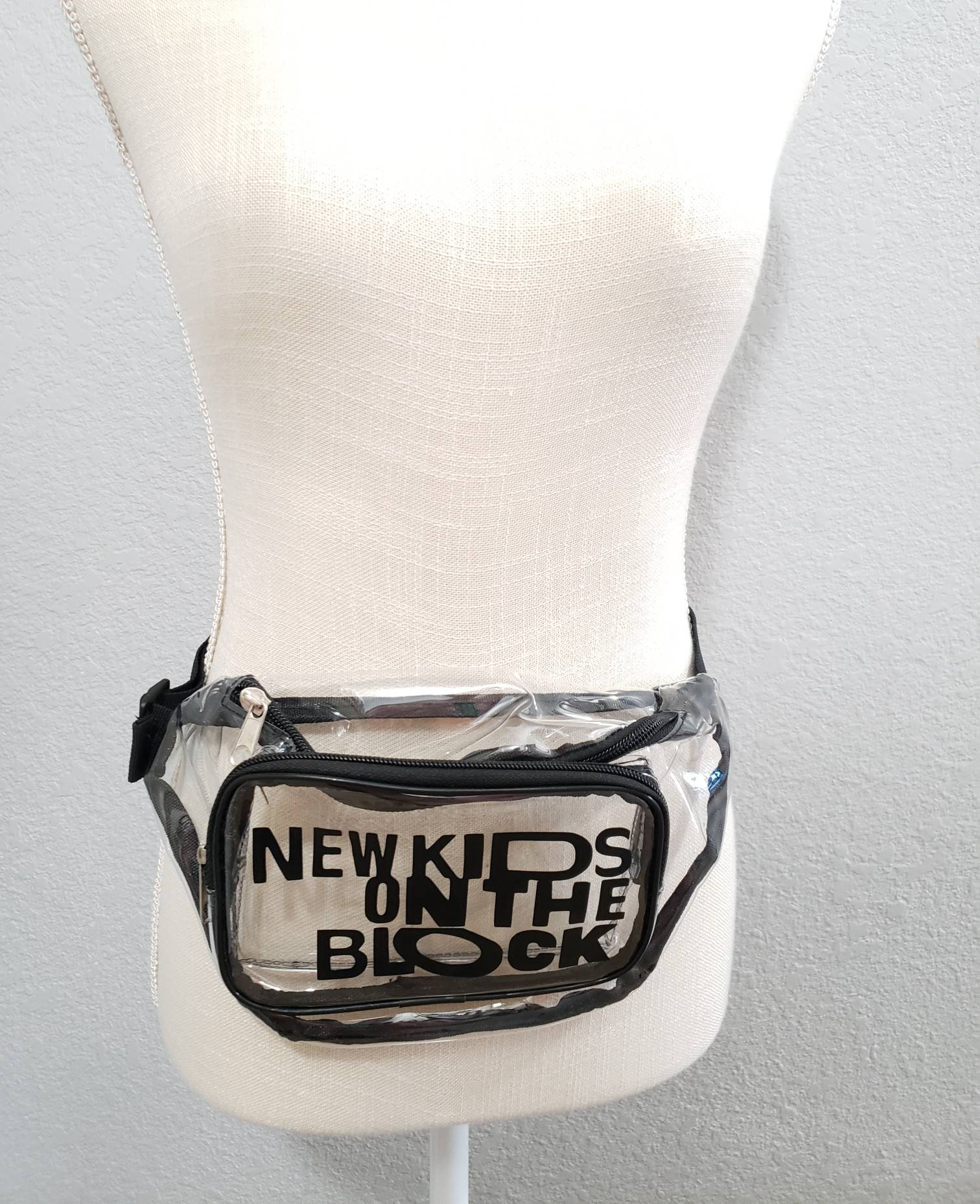 New Kids On The Block Fanny Pack Black Adjustable Belt Bag NKOTB Nkotb Fanny Pack - Etsy main image 3