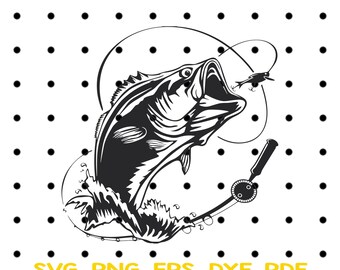 Download Fishing svg | Etsy